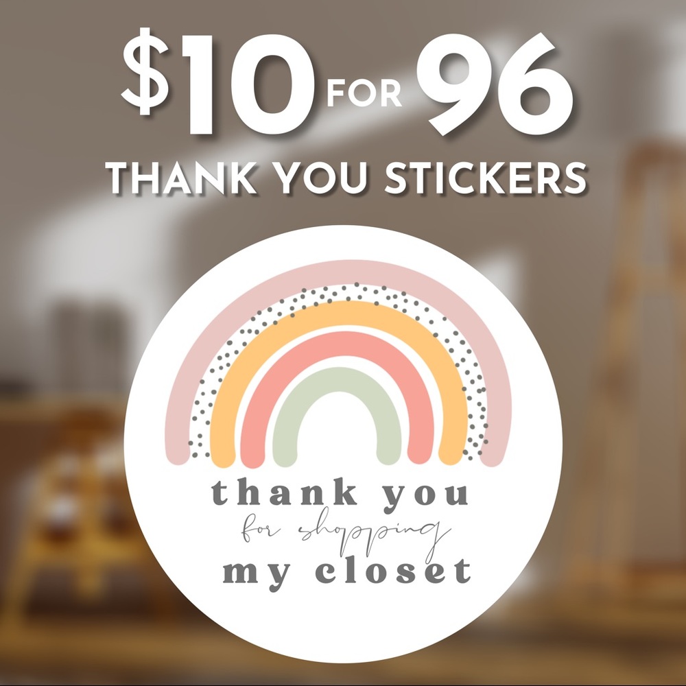 Thank You Stickers
